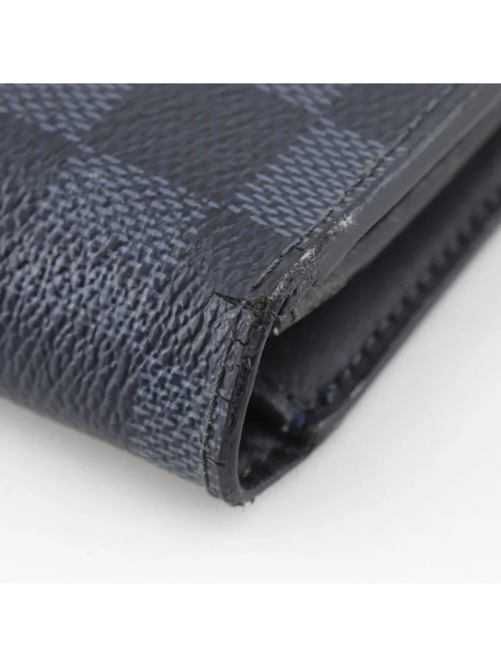 Louis Vuitton Portefeuille Brazza Damier Graphite Canvas Black Wallet